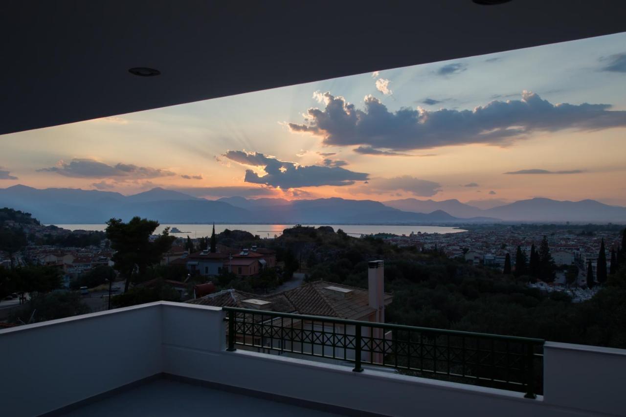 Fedra - Panoramic Sea View Villa Návplio Kültér fotó