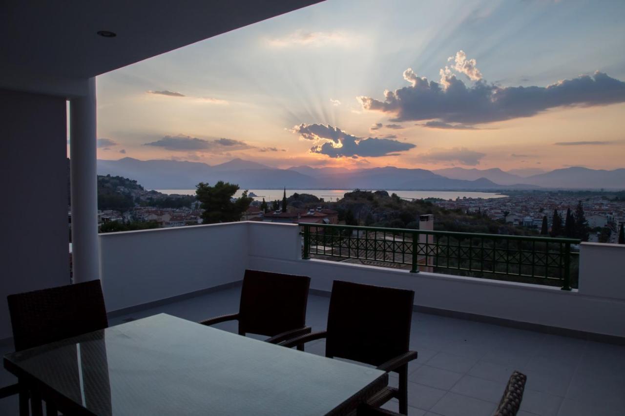 Fedra - Panoramic Sea View Villa Návplio Kültér fotó