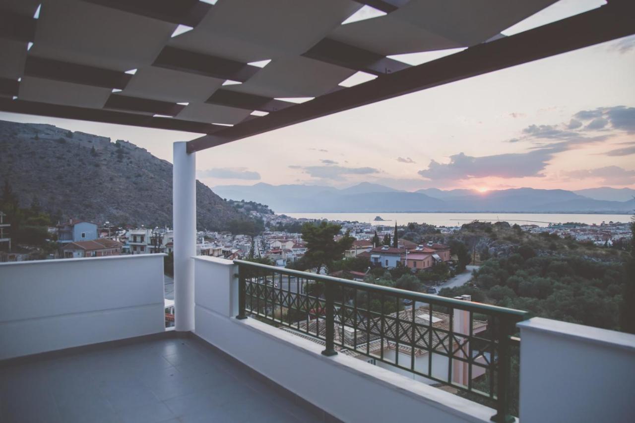 Fedra - Panoramic Sea View Villa Návplio Kültér fotó